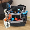 thumbnail image 6 of Waist Belt Tool Storage Pouch Organizer Craftsmen, Workshops Premium Workmanship Gray, 6 of 8