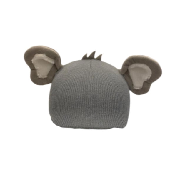 Funda para casco de esquí, accesorios para casco, decorativa, protectora, bonita, creativa, cálida y divertida. Orejas de elefante grises