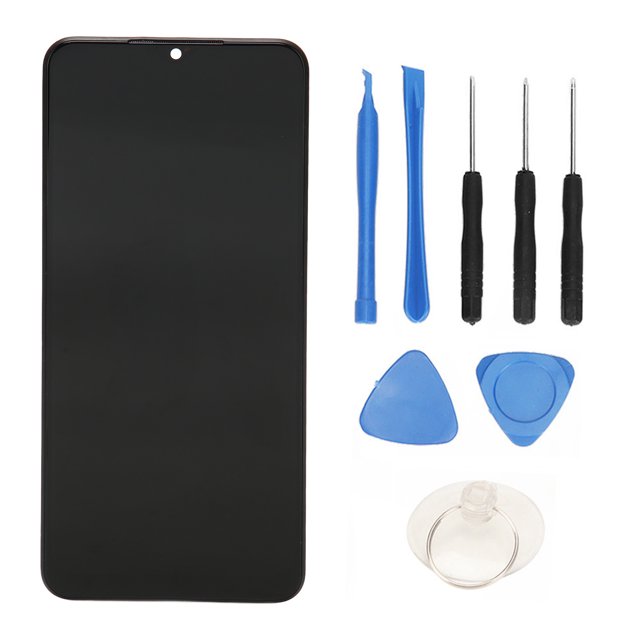 Reemplazo de pantalla con marco, pantalla LCD de 6,5 pulgadas, digitalizador táctil, herramientas de reparación para Galaxy A04 A045