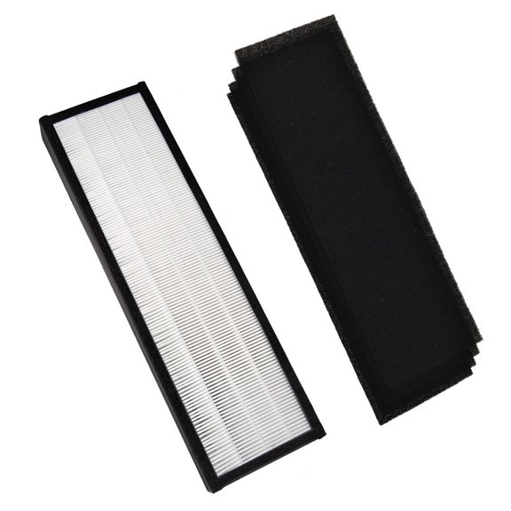 HQRP True HEPA Filter Y   4 pcs Carbon Pre-Filters for Black & Decker BXAP148 Mid Tower Air Purifier, BXFLTY Replacement