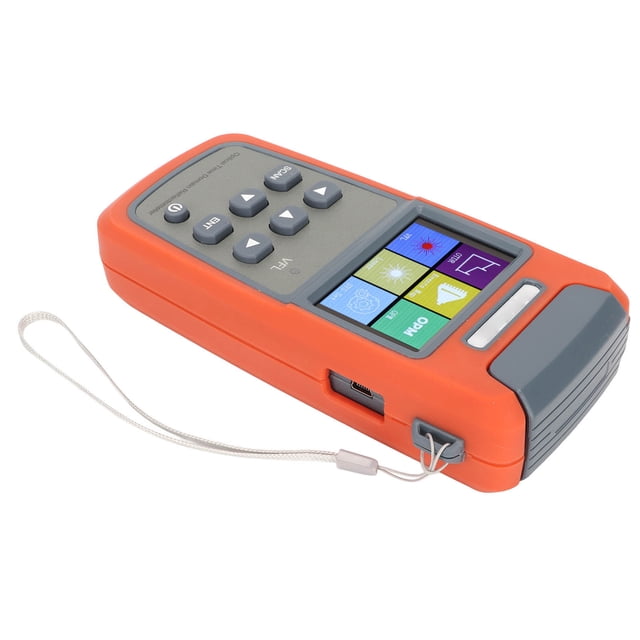 Optical Time Domain Reflectometer, OTDR Technology Handheld 1310nm 1550nm Optical Fiber Identification Instrument 5 in 1 for Field Use