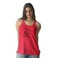 thumbnail image 2 of July Fourth Ribbon Racerback Tank Women -Image by Shutterstock, Female XX-Large, 2 of 4
