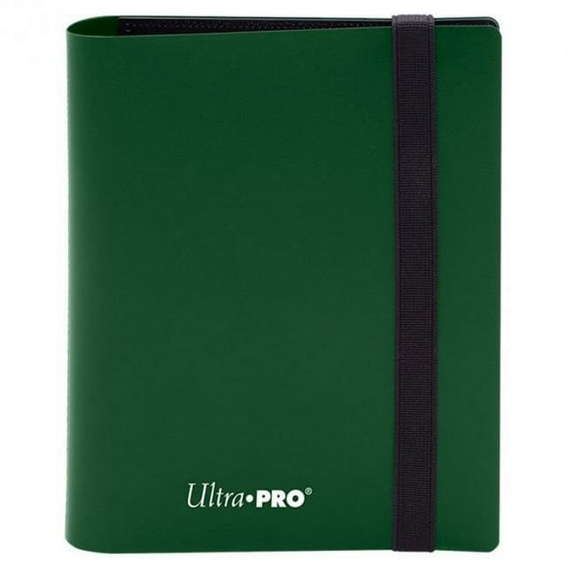 Ultra Pro ULP15368 2 Pocket Pro Eclipse Binder, Forest Green