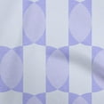thumbnail image 1 of oneOone Cotton Cambric Purple Fabric Geometric Allover Shape Sewing Material Print Fabric By The Yard 56 Inch Wide, 1 of 4