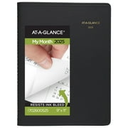 AT-A-GLANCE 2025 Monthly Planner Black Large 9 x 11 - Monthly Planners
