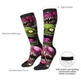 thumbnail image 4 of Naloa Monstrous Cartoon Characters Knee Socks, High Socks Long Stretchy Sock Women Knee High Stocking, Long Socks for Women, 4 of 6