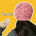 thumbnail image 6 of Spoof Horror Brain Hat Halloween Beanie Knitted Stretchy Thick Adult Child Skullies Keep Warm Outdoor Kids Bonnet Winter Headwear, 6 of 8