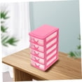 thumbnail image 2 of Dusknt Storage Case, Clearance! Five-Layer Drawer Storage Cabinet Multi-Function Storage Box Red D 5 Mini Desktop Drawers Organizer for Adult Storage Plastic Box Multilayer Sundries Case Green, 2 of 7