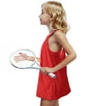 thumbnail image 5 of IFNND Kids Girls Summer Sleeveless Mini Dress Athletic Dress Spaghetti Strap Short Tennis Dress with Pockets, 5 of 8