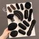 thumbnail image 1 of Reusable Hair Fluffy Pads Sponge Hair Base Styling Insert Tool Hair Puff Magic Clip Hair Donut Bun Maker Root Pad Hair Clip SetBlack-1Pc He Qiyong unisex, 1 of 1
