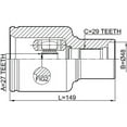 thumbnail image 2 of Febest INNER CV JOINT RIGHT 27X47.8X29 # 2111-TKE4WDRH OEM 1749218, 2 of 2