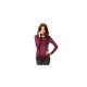 thumbnail image 1 of Aeropostale Sheer Ls Baby Doll Blusa para Mujer, Púrpura, Small Aeropostale Picardias, 1 of 2