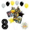 Transformers Mayflower Products Bumblebee 8th Birthday Party Supplies Balloon Bouquet Decorations