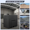 thumbnail image 4 of Bingirl Boîte de Lestage à 3 Points Capacité de 800 Lb Récepteur d'Attelage Standard de 2 Pouces avec Volume de 5 Pi3 Acier Robuste Convient à un Accessoire de Tracteur de Catégorie 1 Noir, 4 of 7