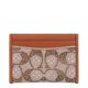 thumbnail image 1 of Estuche para Tarjetas Coach Crystal Signature Jacquard Ámbar Pulido, 1 of 5