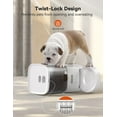 thumbnail image 2 of Comedero para mascotas WOPET, automático, 4 litros, para gatos y perros, programable durante 180 días, 2 of 5