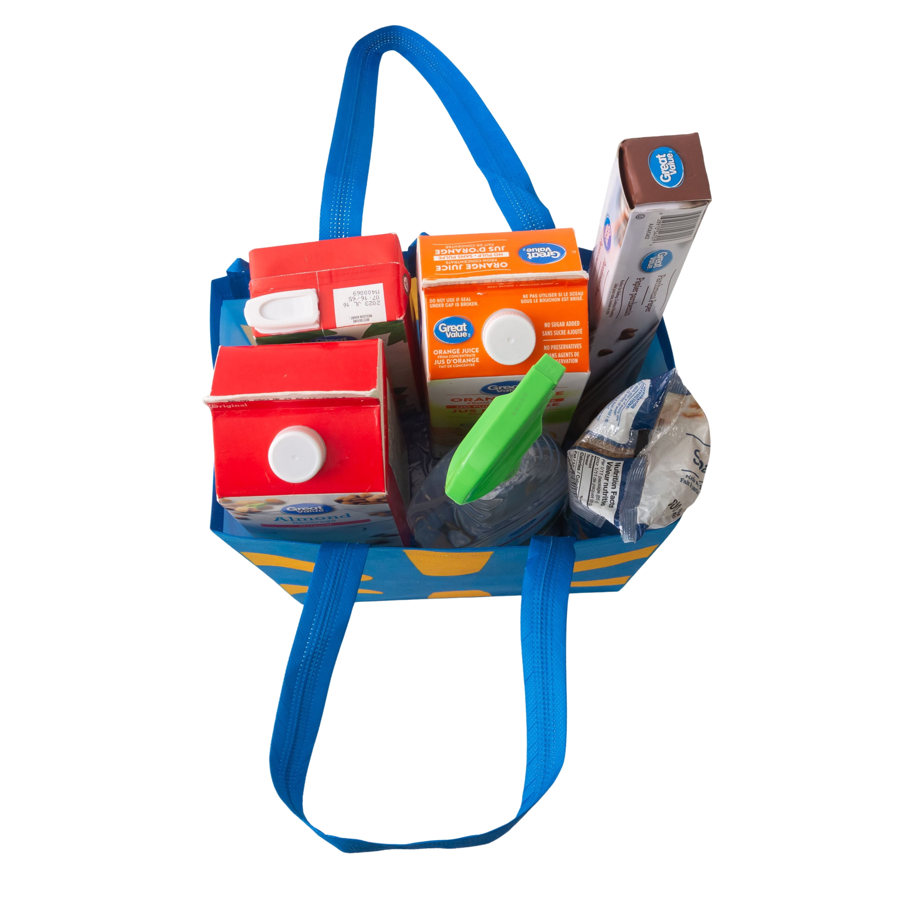 Reusable Grocery Bag, Reusable Shopping Tote Bag for groceries with Handles