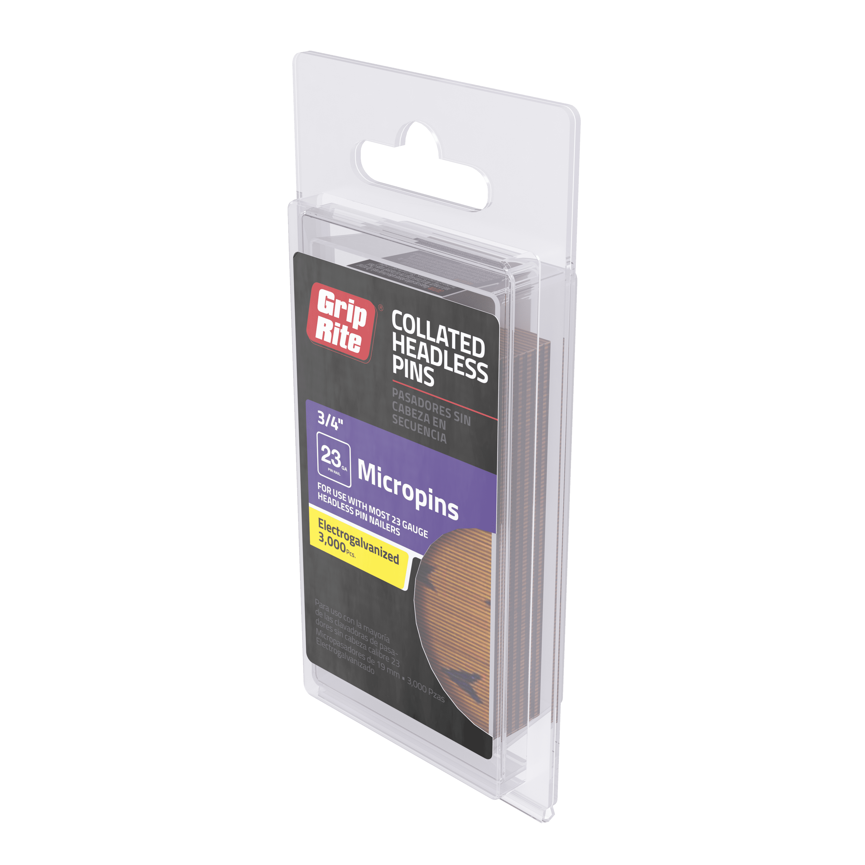 Grip-Rite 3/4" 23GA Pin Nails 3M