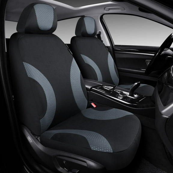 GEARFLAG Car Seat Covers Full Set, Mint Two-Tone Front Seat Covers for Cars,  Breathable Materials