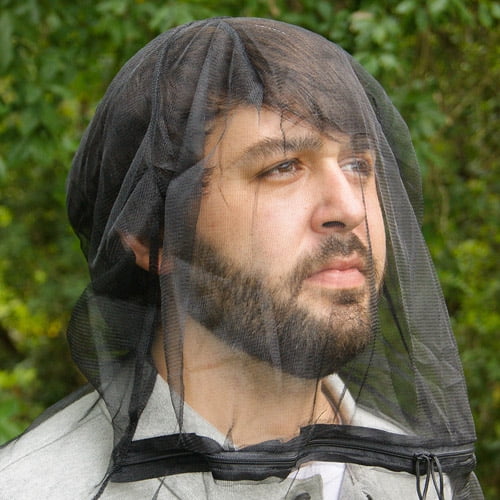 6-Pack Ultimate Survival Technologies No-See-Um Head Net Black Camping Mosquito