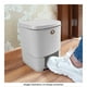 thumbnail image 4 of Kit 2 Botes de basura La Ardilla de plástico con pedal 8L (Blanco), 4 of 4