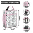 thumbnail image 3 of Winter Animal Insulated Lunch Bag Box Teen Reusable Lunch Tote Bag with Water Bottle Holder Portable Lunch Bag Picnic Travel, 3 of 6