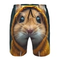 thumbnail image 3 of Balery Modern Yellow Sweater Guinea Pig Traje de Baño Estilo Hawaiano para Hombre, Shorts de Secado Rápido con Bolsillos-3X-Large, 3 of 6