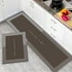 thumbnail image 4 of Juego de alfombrillas de baño de tierra de diatomeas | 2 alfombrillas antideslizantes y superabsorbentes para ducha | 40 x 60 cm + 40 x 120 cm | Alfombrillas de baño de piedra natural | Secado, 4 of 7