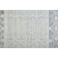 thumbnail image 5 of HomeRoots 512579 12 x 15 ft. Ivory Blue & Gray Geometric Hand Knotted Rectangle Area Rug, 5 of 5