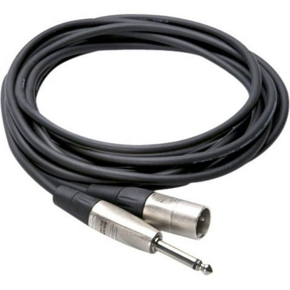 Hosa Technology Pro Balanced Interconnect, REAN XLR3F to 1/4 in TRS, 15 ft