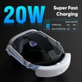 thumbnail image 6 of S3 Pro Battery Head Strap for Meta Quest 3/3S, 20W Fast-Charge, 8000mAh Battery Pack VR Accessories, 6 of 10