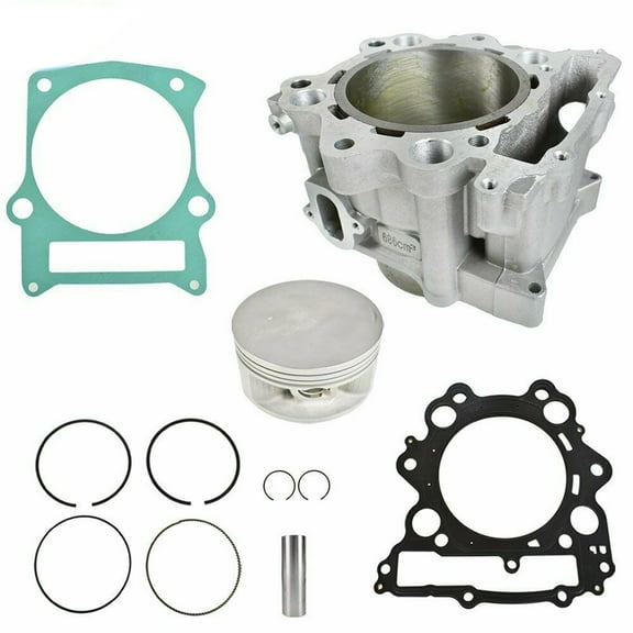 102MM Cylinder Repair Kit Head Piston Gaskets For HiSUN UTV 700 Bennche Qlink Massimo Coleman 2100-007-0000, 12100-F39-0000