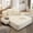Beige, variant on EHANCIS 60.2" 2-in-1 Oversized Chaise Lounge Indoor, Corduroy Convertible Sofa Bed, Boneless Couch with Storage Pocket, Sleeper Chair for Small Spaces, Bedroom, Living Room, Apartment,Dark Gray