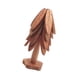 thumbnail image 2 of Posavasos para bebidas, posavasos de madera resistentes al calor, mantel individual de madera con forma de para tetera, platos y cuencos 4 piezas, 2 of 9
