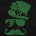 thumbnail image 2 of St Patricks Day Irish Leprechaun Plus Size Long Sleeve Graphic Tee Shirt Brisco Brands 2X, 2 of 3