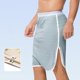 thumbnail image 4 of Mens Pantalones de Pijama Suave Color Sólido Suelto Casual Imperceptible Entrecruza Ropa de Dormir, Pantalones de Pijama para Hombre con Bolsillos Cuerdas Salón Cuerdas para el Hogar Y Al Aire Libre,, 4 of 6