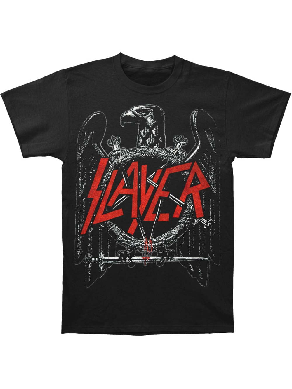 Slayer Men's Black Eagle T-shirt Black 
