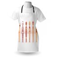 thumbnail image 4 of Biology Apron, Female Body Anatomy Chart Skeletal Muscular Circulatory Nervous Digestive Systems, Unisex Kitchen Bib with Adjustable Neck for Cooking Gardening, Adult Size, Multicolor, by Ambesonne, 4 of 4