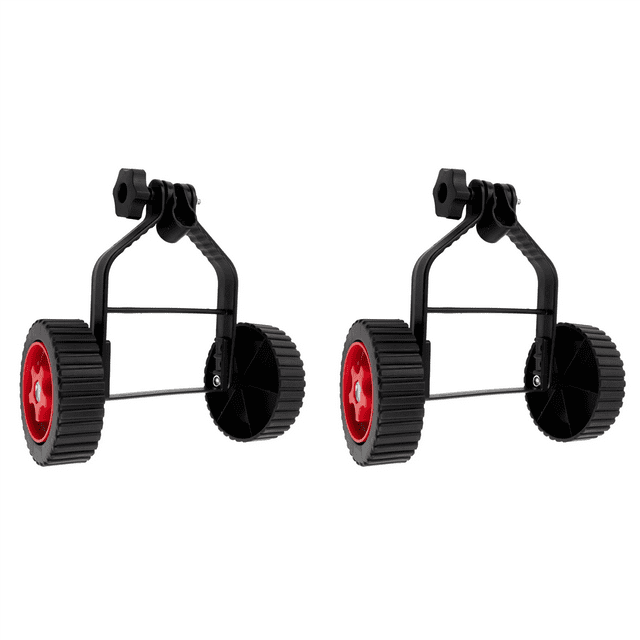 2X Lawn Mower Wheel Universal Lawn Mower Lawn Mower Adjustable Support Wheel Set Trimmer Auxiliary Wheel Garden Tool