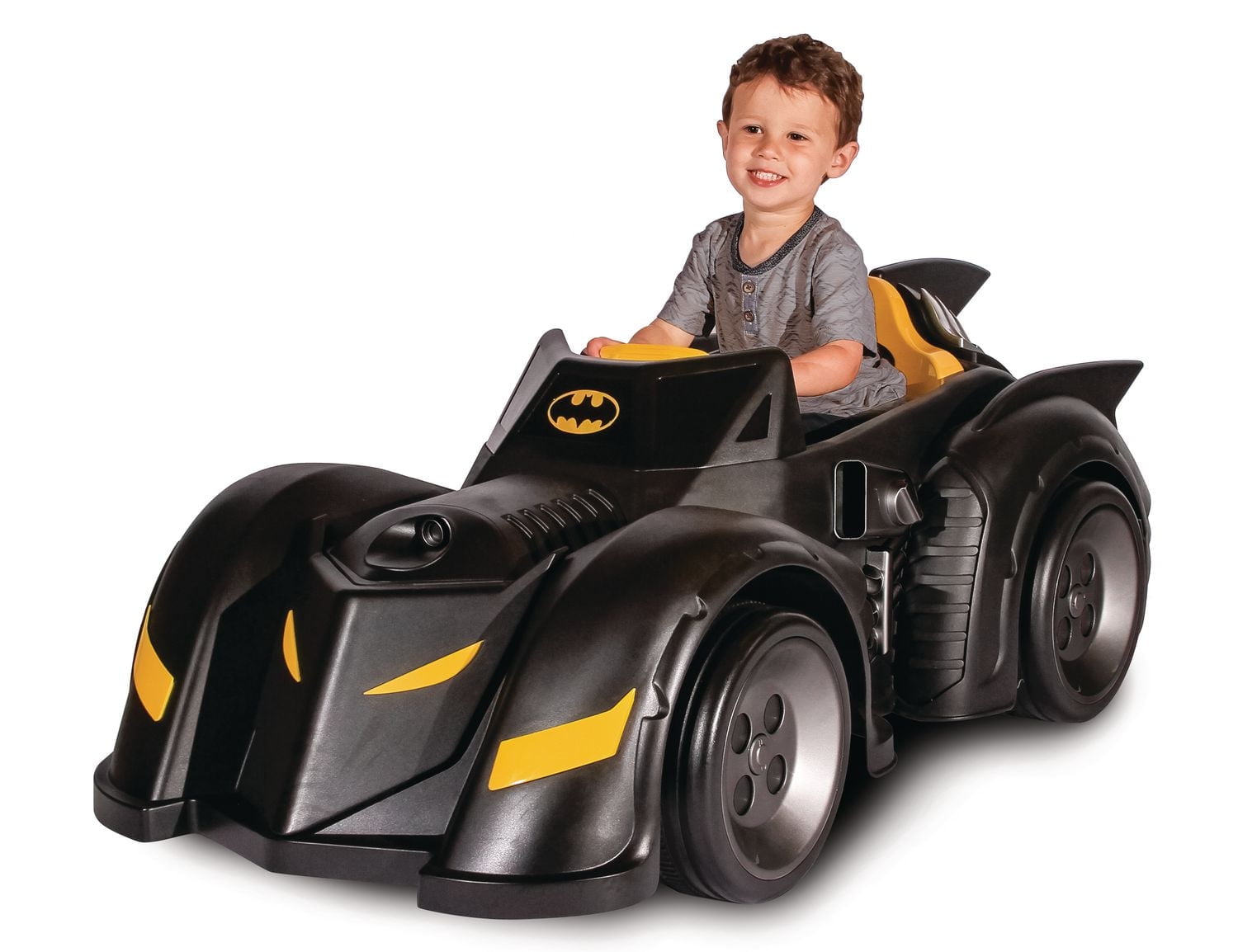 Batman Batmobile Pile Rechargeable De 6 Volts Qui Alimente Le Véhicule Ride-On