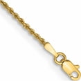thumbnail image 1 of 14K Yellow Gold 1.50mm Regular Rope Chain (6 X 1.5) Made In Peru 012s-6, 1 of 4