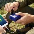 thumbnail image 2 of OCCOA USB Hand Crank Charger Manual Generator Power, Portable Emergency Charger for Mobile Phones, Outdoor Travel Camping Essential, Blue, 2 of 5