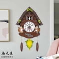 thumbnail image 3 of Cuckoo Clock Living Room Decoration Wall Clock Silent Quartz Clock, 3 of 5
