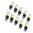 thumbnail image 4 of 10 bombillas LED T10 W5W COB para coche, para matrícula, luz de posición lateral, luz de mapa, luz de techo, 4 of 12