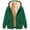 /c13Dark Green59, variant on CUZIBR Women Zip Up Hoodies Oversized Fuzzy Thick Lined Hooded Sweatshirt With Pocket Long Sleeve Trendy Fall Winter Pullover,Dark Green,Xxl