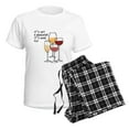 thumbnail image 4 of CafePress - Its Not A Hangover Its Wine Women's Light Pajamas - Women's Short Sleeve Print T-Shirt and Pants Light Cotton Pajama Set, 4 of 7