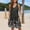 Black#1, variant on Drovellove Women's V Neck Spaghetti Strap Floral Print Mini Summer Dresses, Loose Curved Hem Casual Beach Vacation Cover up Sundress with Pockets