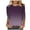 P4_Blue, variant on Women Casual 3/4 Sleeve Length T Shirts Tunic Tops Round Neck Loose Fit Basic Tee Solid Color Blouse for Work Daily