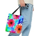 thumbnail image 4 of Tote Bag in Watercolor Floral  Pattern, 4 of 4