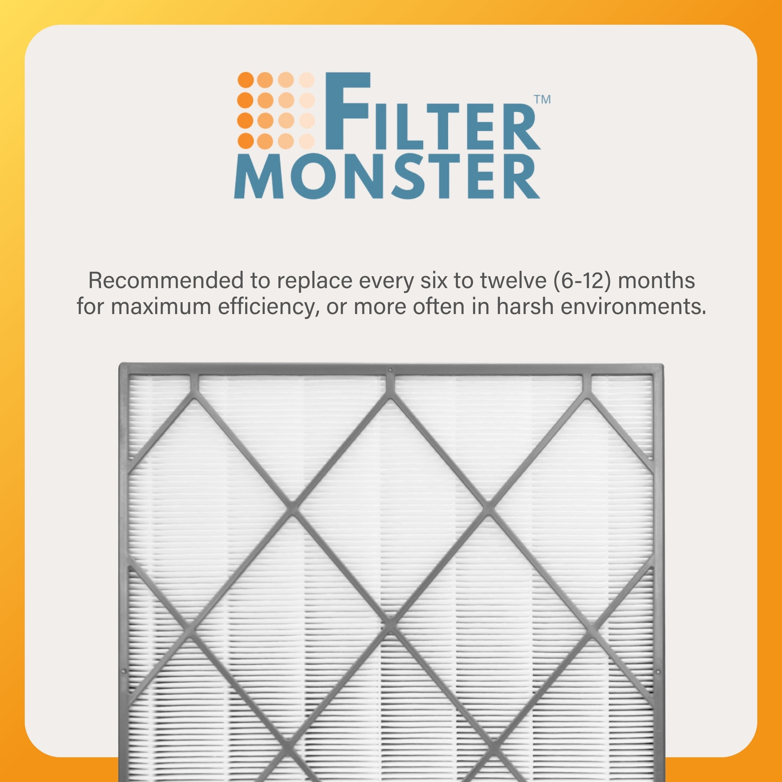 Filter-Monster Replacement HEPA Filter– Compatible with Shark HE400 Air Purifier 4 Series Purifiers